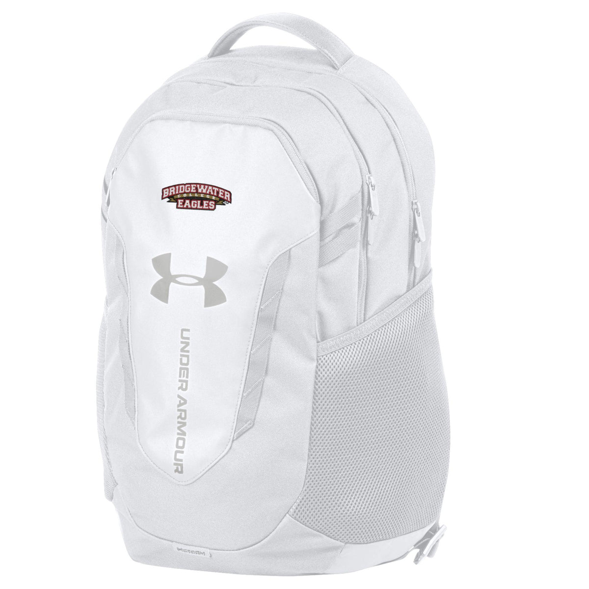 Under Armour Hustle 6.0 White Backpack – Bridgewater College