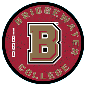 Bridgewater College Blue 84 Gold B Wood Sign
