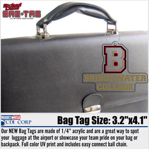 Bridgewater College B Logo Bag Tag