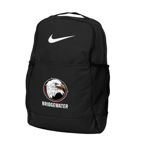 Nike Brasilla Black Eagle Head Logo Backpack