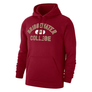 Bridgewater College Nike Crimson Club Fleece PO Hoody