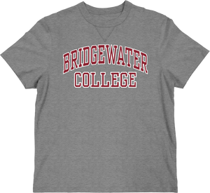 Blue 84 Bridgewater College Gray Short Sleeve Sanded Tee