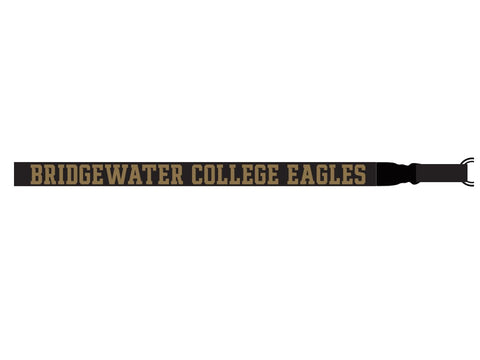 Bridgewater College Eagles Black Lanyard