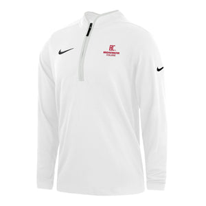 Bridgewater College BC Logo Nike White 1/4 Zip