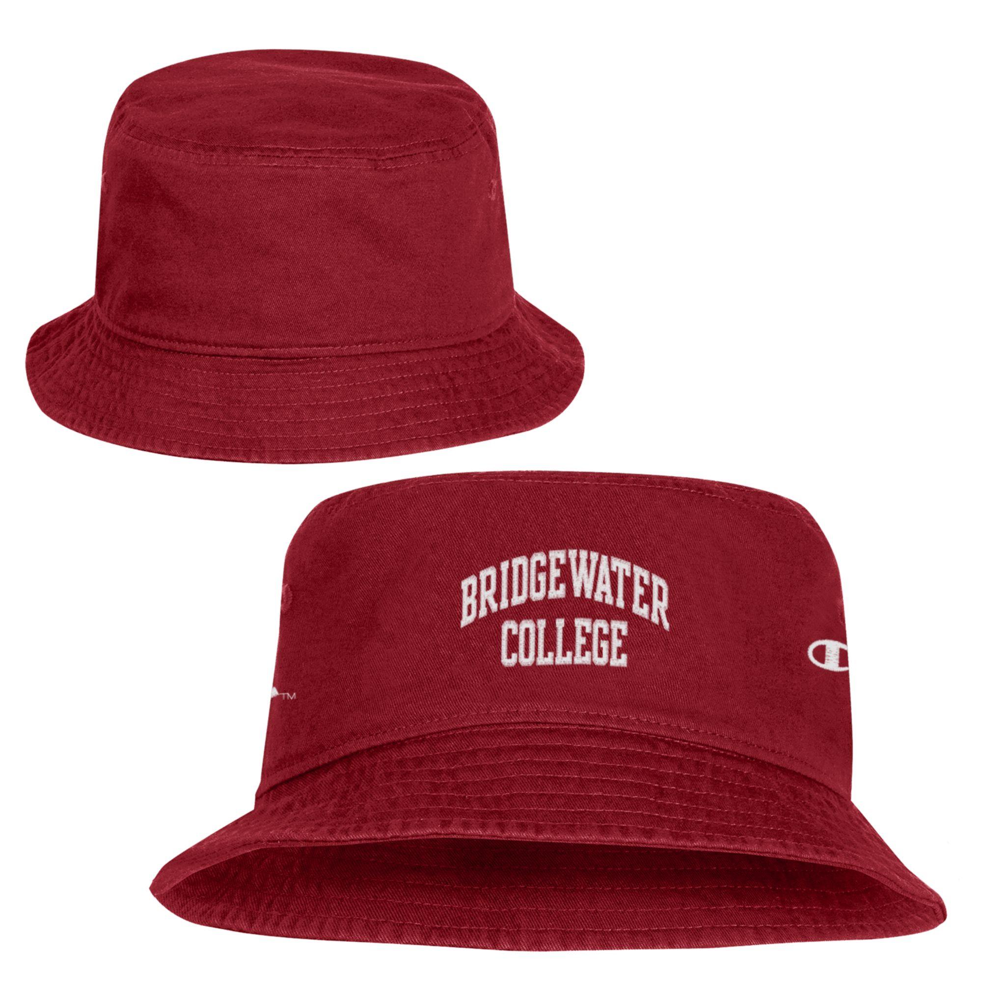 Champion Crimson Bucket Hat Small Medium Bridgewater College Campus Store