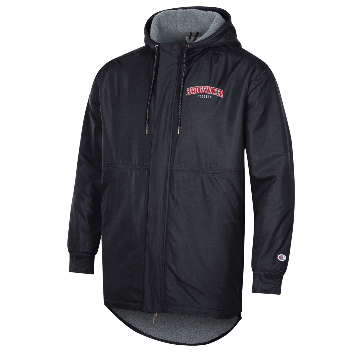 Champion Men's Stadium Jacket Black – Bridgewater College Campus Store