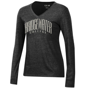 Gear Women's Black Long Sleeve V-Neck