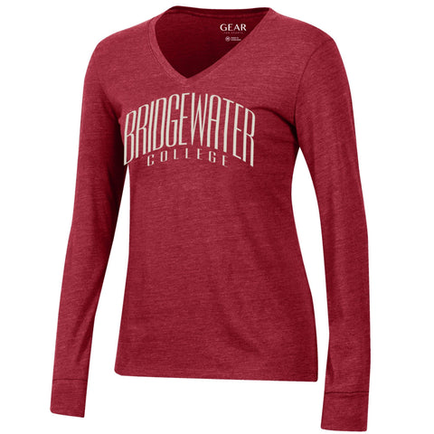 Gear Women's Crimson Long Sleeve V-Neck