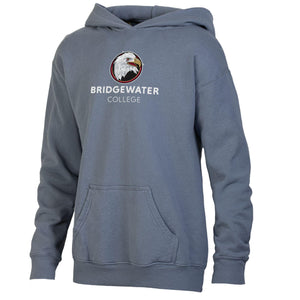 Comfort Wash Youth Concrete Gray Eagle Fleece Hood