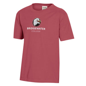 Comfort Wash Youth Hot Crimson Short Sleeve Tee