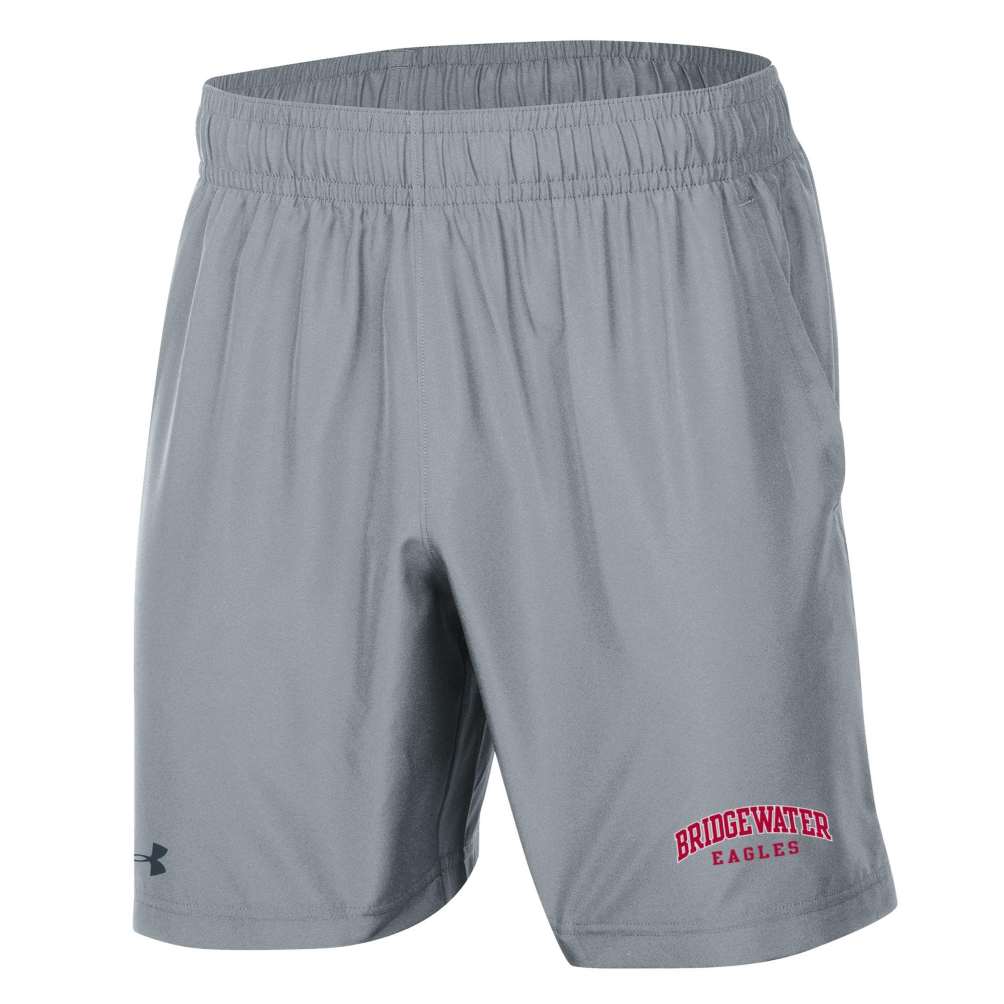 Bridgewater College Under Armour Steel Gray 7" Shorts