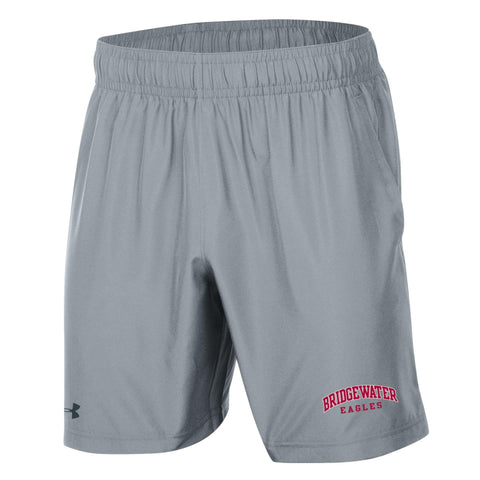 Bridgewater College Under Armour Steel Gray 7" Shorts