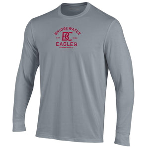 Under Armour Performance Cotton Long Sleeve Steel Gray Tee