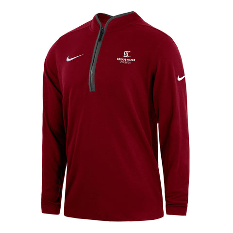 Bridgewater College BC Logo Nike Crimson 1/4 Zip