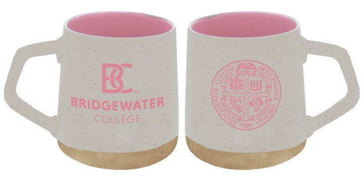 Bridgewater College 20oz Pink BC Mug