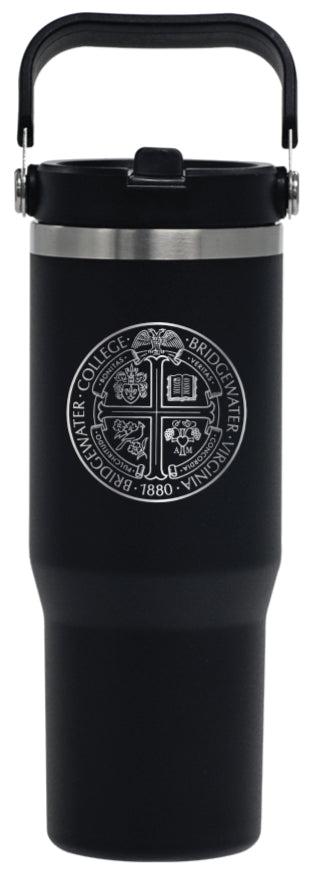 R.S.F.J 30oz Black Stainless Water Bottle