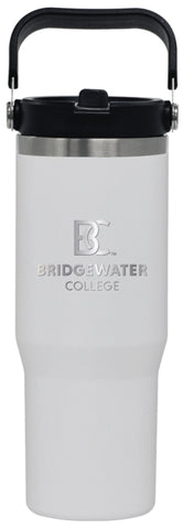 R.S.F.J 32oz White Stainless Water Bottle