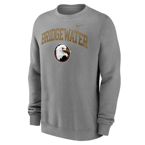 Bridgewater College Nike Dark Heather Eagle Crew