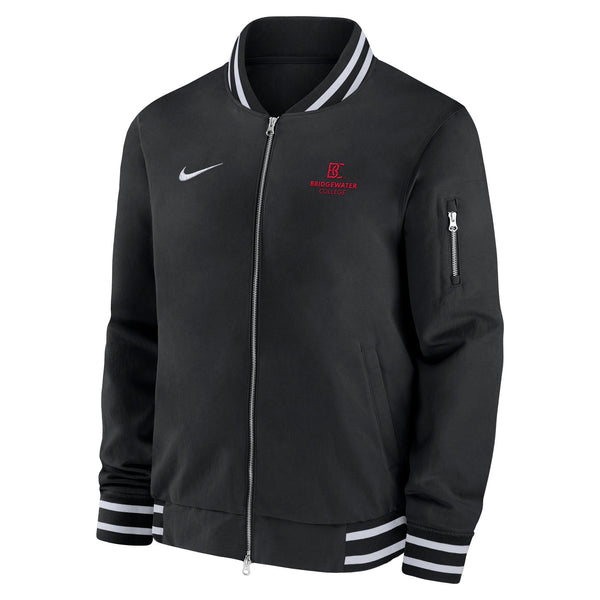 Nike Black BC Bomber Jacket Bridgewater College Campus Store