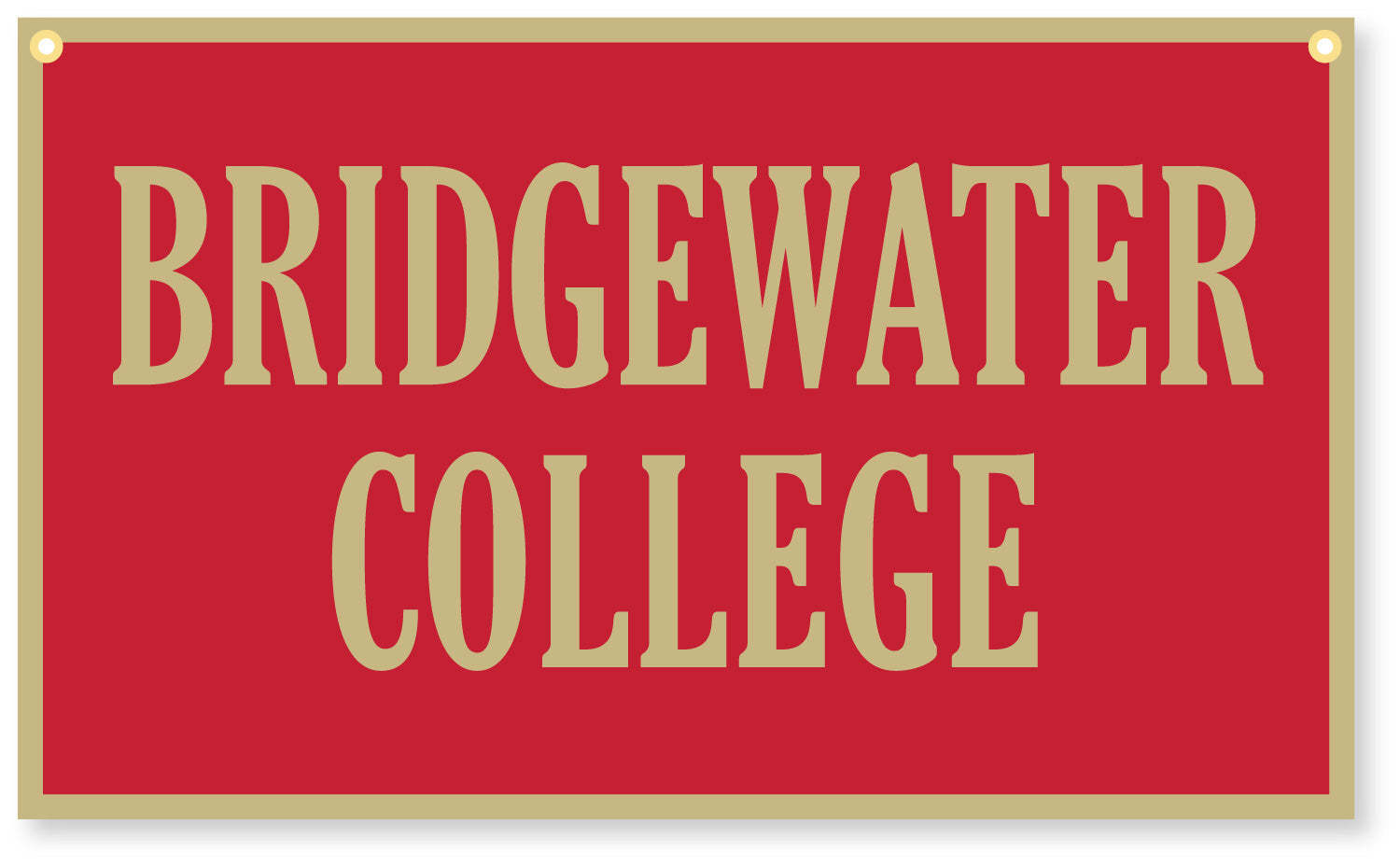 Bridgewater College Felt Banner