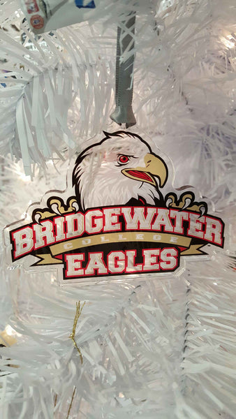 Bridgewater College Athletic Logo Lucite Ornament