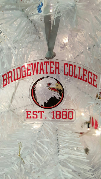 Bridgewater College Eagle Head Est 1880 Lucite Ornament