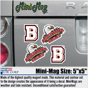 Bridgewater College 4 Pack Mini Magnet