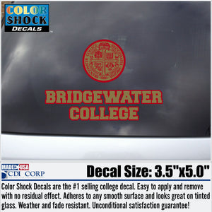 Color Shock Bridgewater College Seal Decal