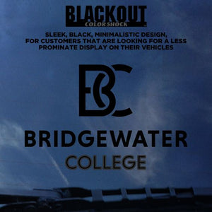 Bridgewater College Blackout Decal