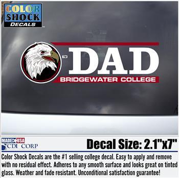 Color Shock Car Dad Decal