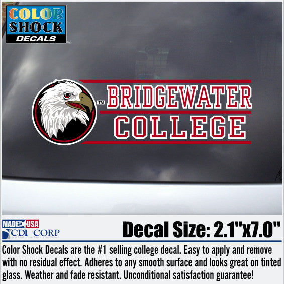 Color Shock Bridgewater College Decal