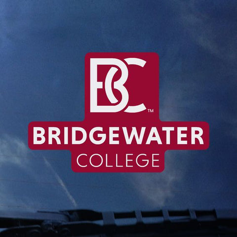 Color Shock Bridgewater College Stacked BC Logo Decal
