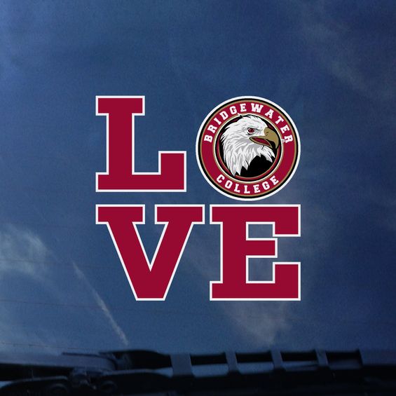 Bridgewater College Love Decal