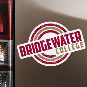 Color Shock Bridgewater College Retro Magnet