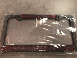 Bridgewater College "Football" Pewter License Plate Cover