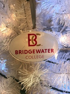 Bridgewater College Oval BC Logo Lucite Ornament