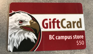 Bridgewater College Campus Store $50.00 Gift Card