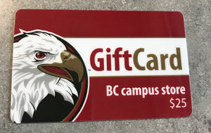 Bridgewater College Campus Store $25.00 Gift Card