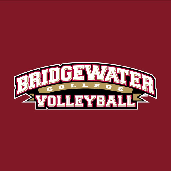 Bridgewater College Volleyball Crimson Short Sleeve Tee