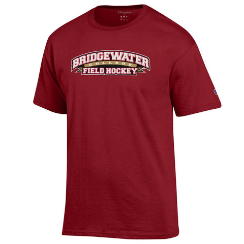 Bridgewater College Field Hockey Crimson Short Sleeve Tee