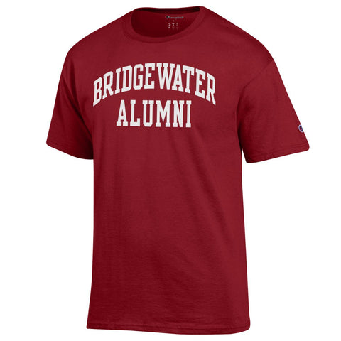 Champion Bridgewater College Alumni Crimson Short Sleeve Tee