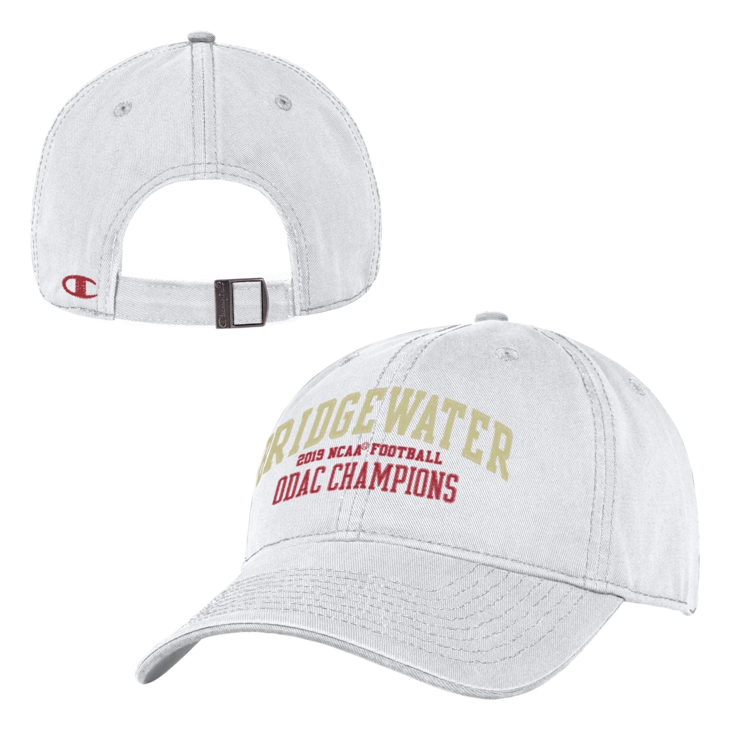 Bridgewater College White ODAC Champions Football Hat