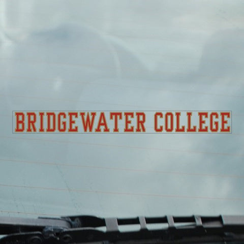 Bridgewater College Decal Inside Application