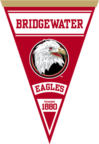 Collegiate Pacific Felt Pennant Bridgewater Eagles Triangle Banner