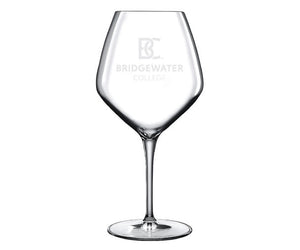 Bridgewater College BC Luigi Bormioli 22oz Etched Wine Glass